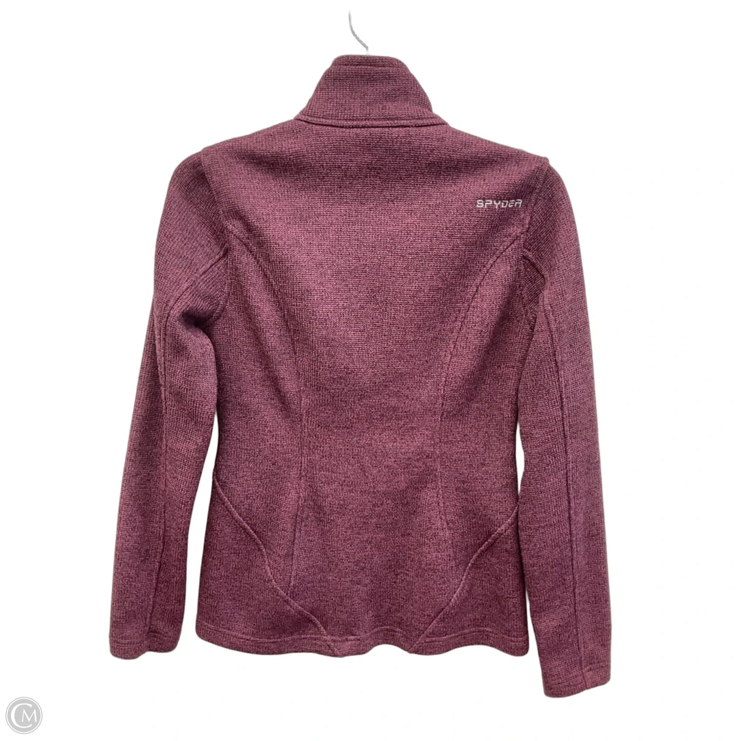 Athletic Jacket By Spyder In Purple, Size: S