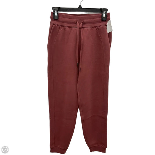 Athletic Pants By Lululemon In Red, Size: 2