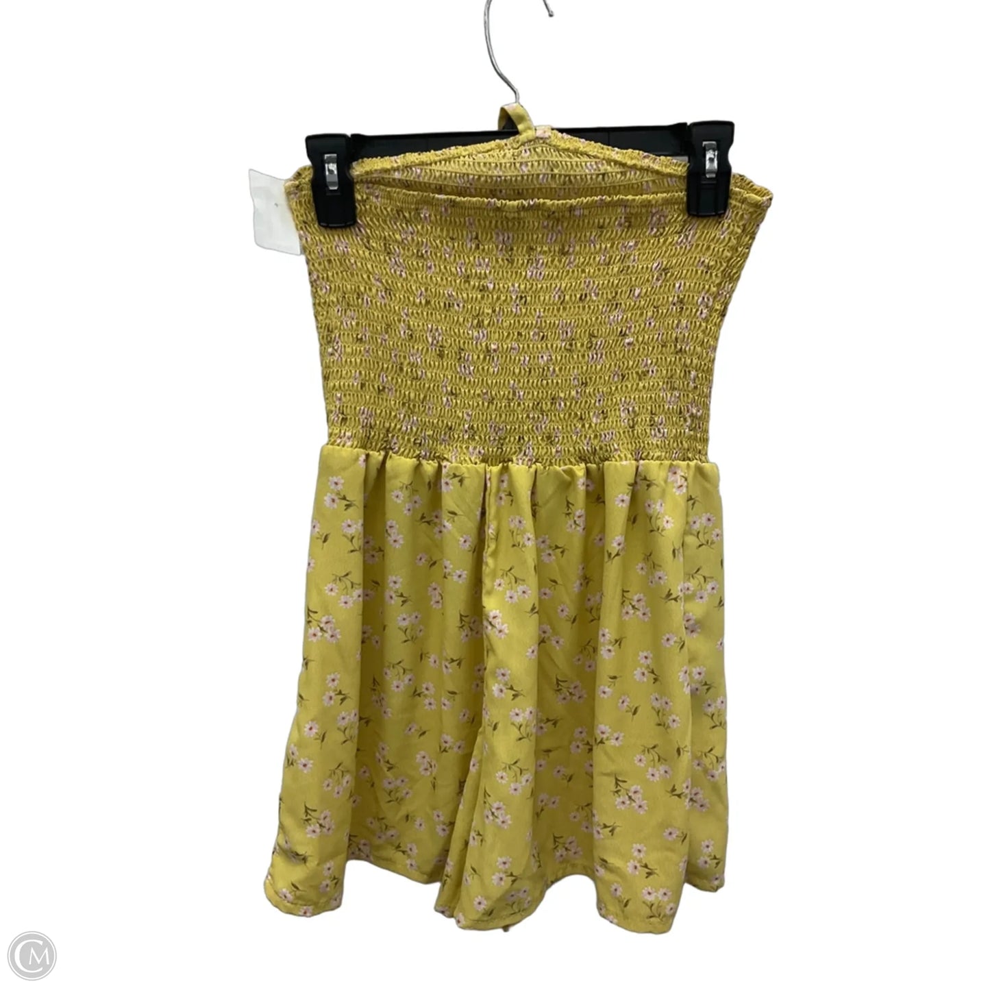 Romper By Lily Rose In Pink & Yellow, Size: L