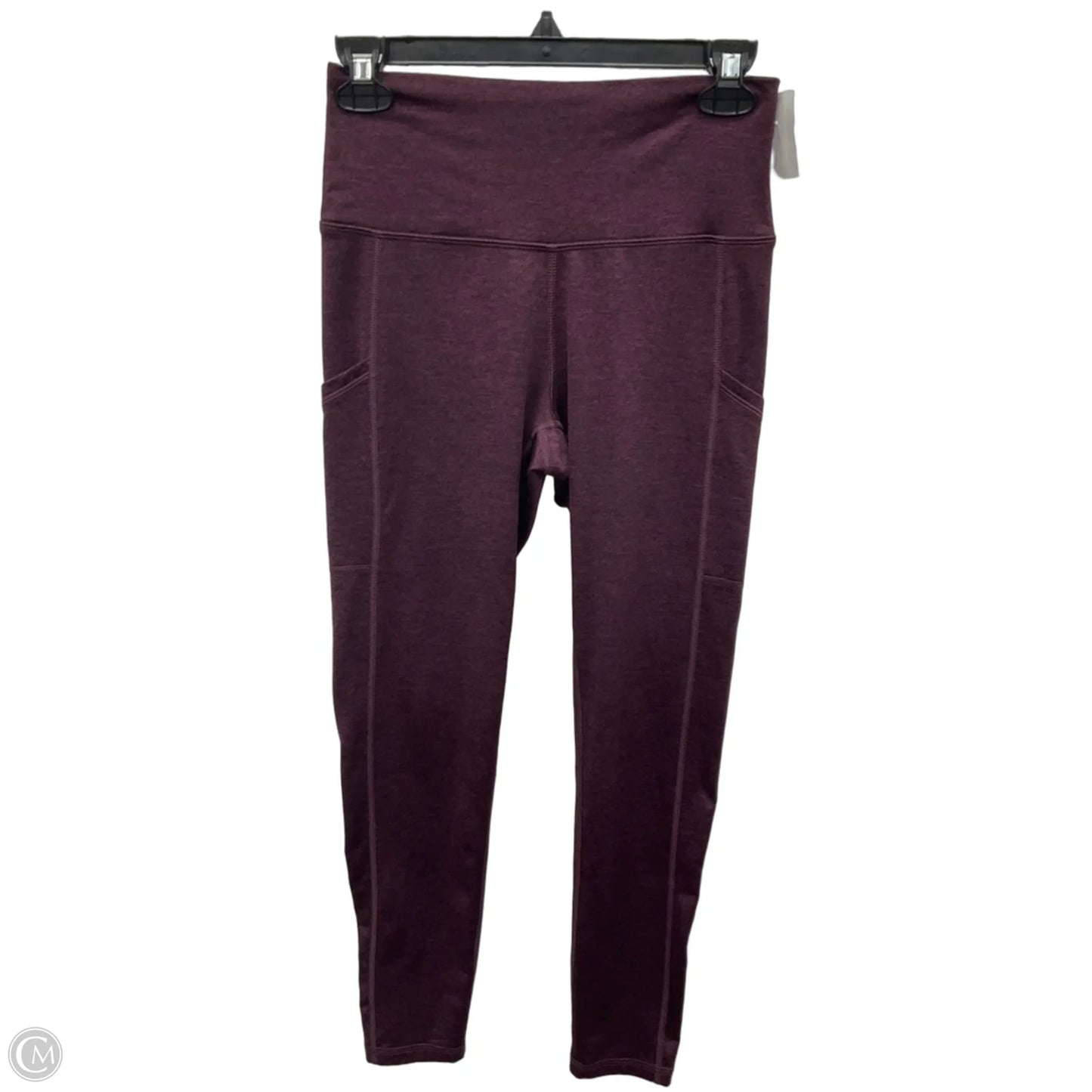 Athletic Leggings By Aerie In Maroon, Size: M