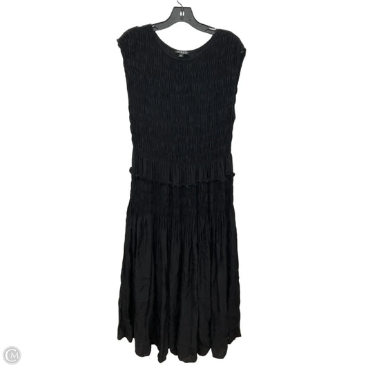Dress Casual Maxi By J. Crew In Black, Size: L
