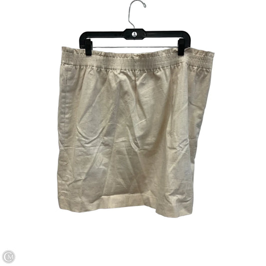Shorts By J. Crew In Beige, Size: 20