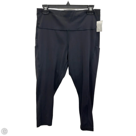 Athletic Leggings By Athleta In Black, Size: 1x