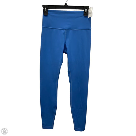 Athletic Leggings By Lululemon In Blue, Size: 6