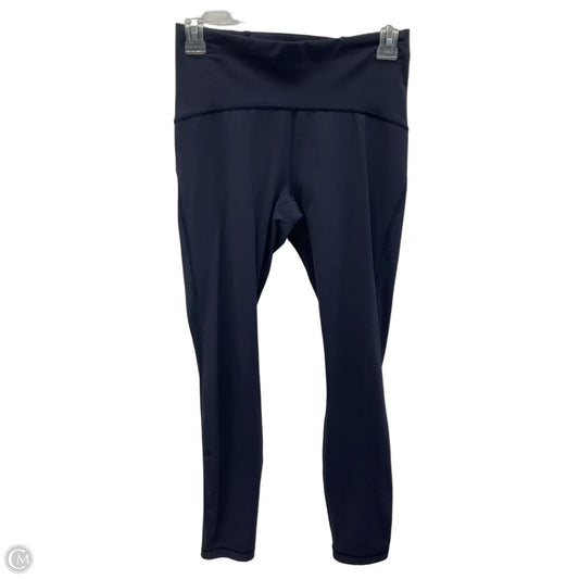 Athletic Leggings By Lululemon In Blue, Size: 6