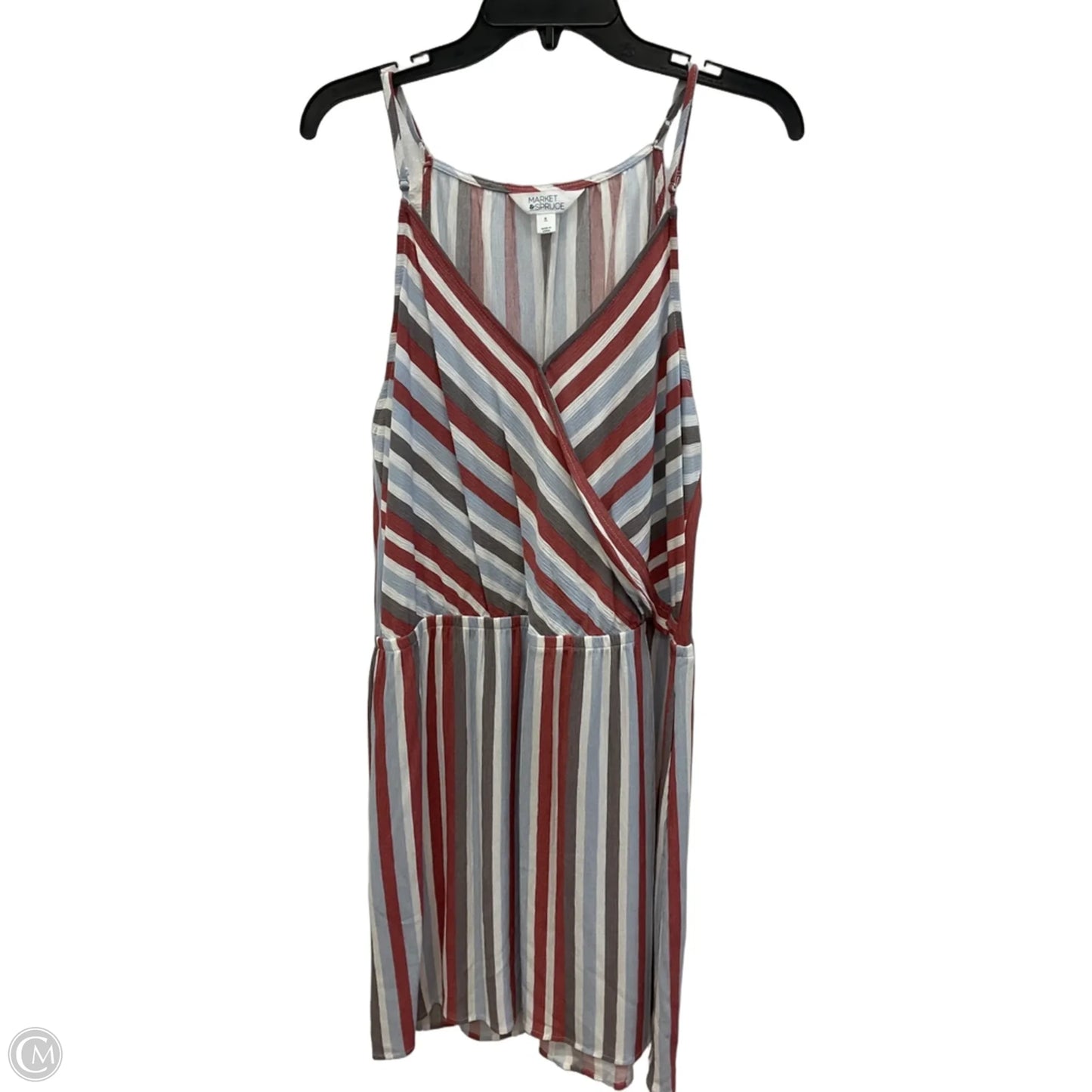 Dress Casual Short By Market & Spruce In Blue & Red & White, Size: Xl
