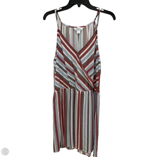 Dress Casual Short By Market & Spruce In Blue & Red & White, Size: Xl