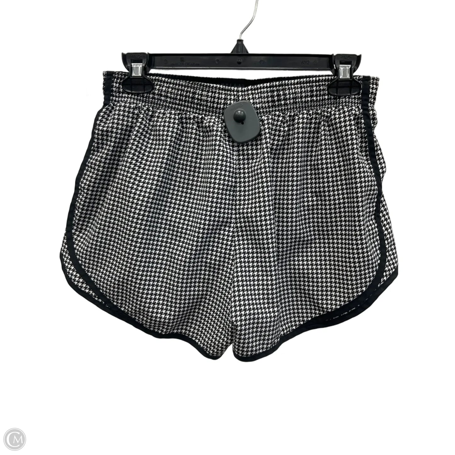 Athletic Shorts By Nike Apparel In Black & White, Size: M