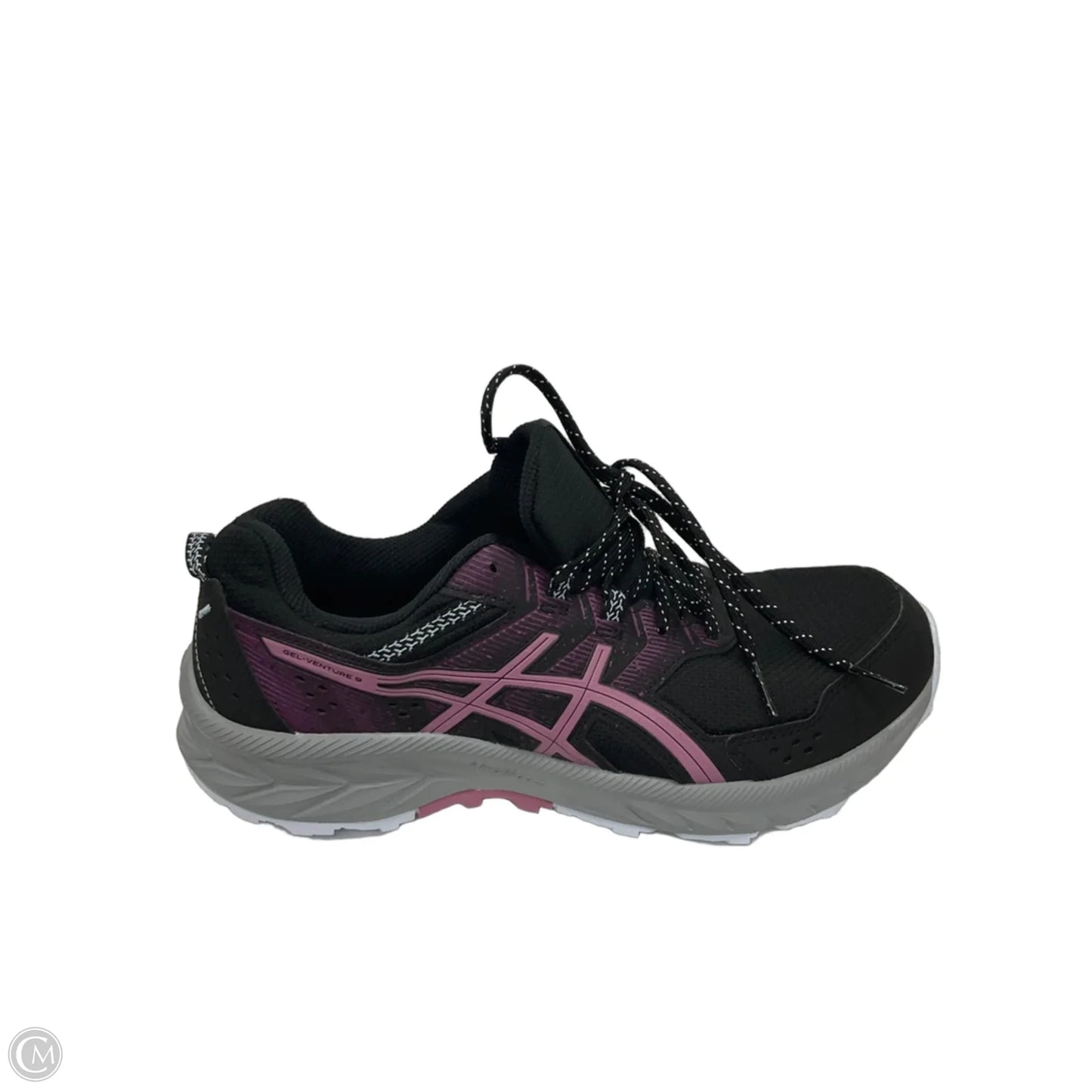 Shoes Athletic By Asics In Black & Purple, Size: 11