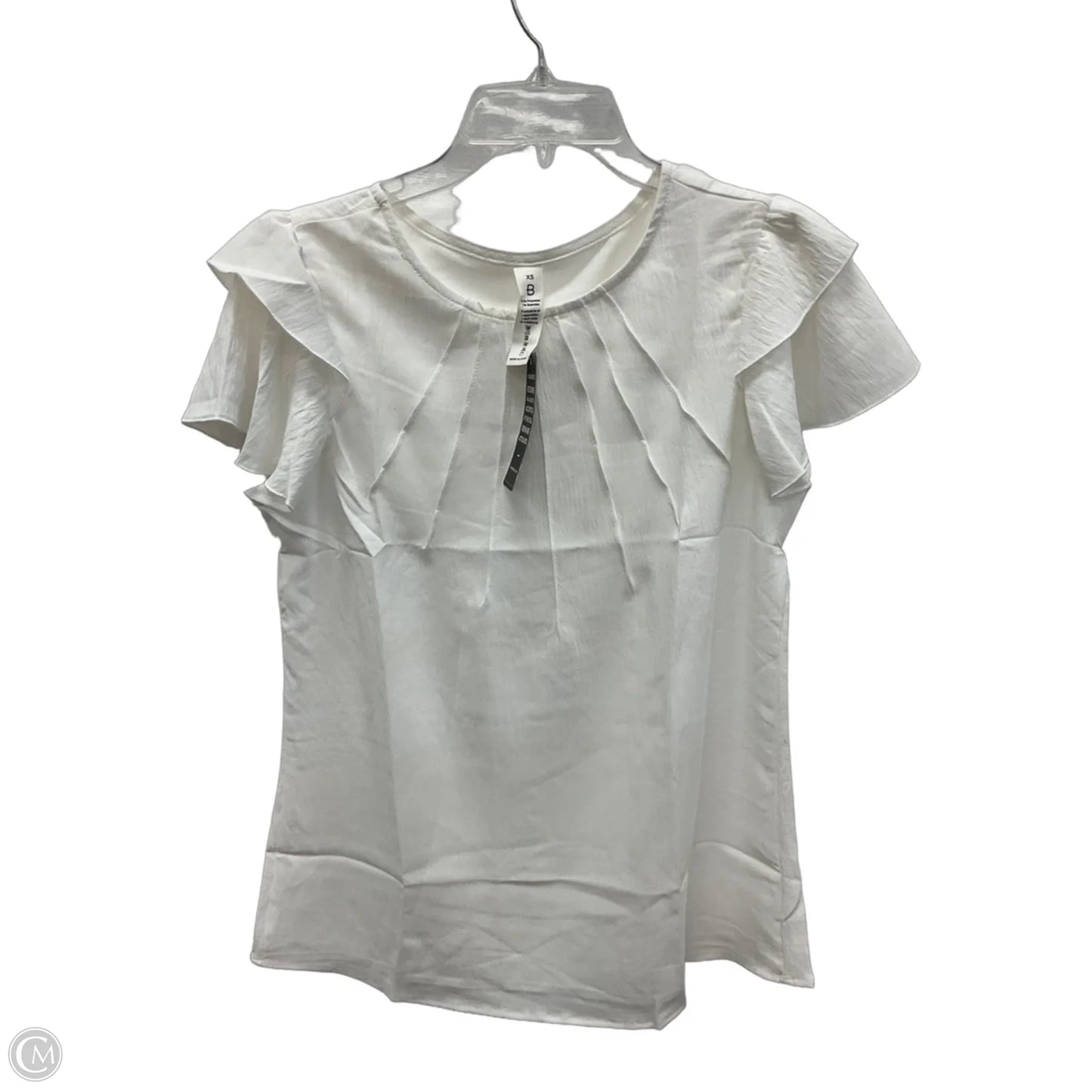 Top Short Sleeve By Blooming Jelly In White, Size: Xs