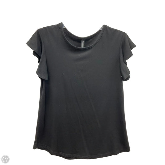 Top Short Sleeve By Cmf In Black, Size: S