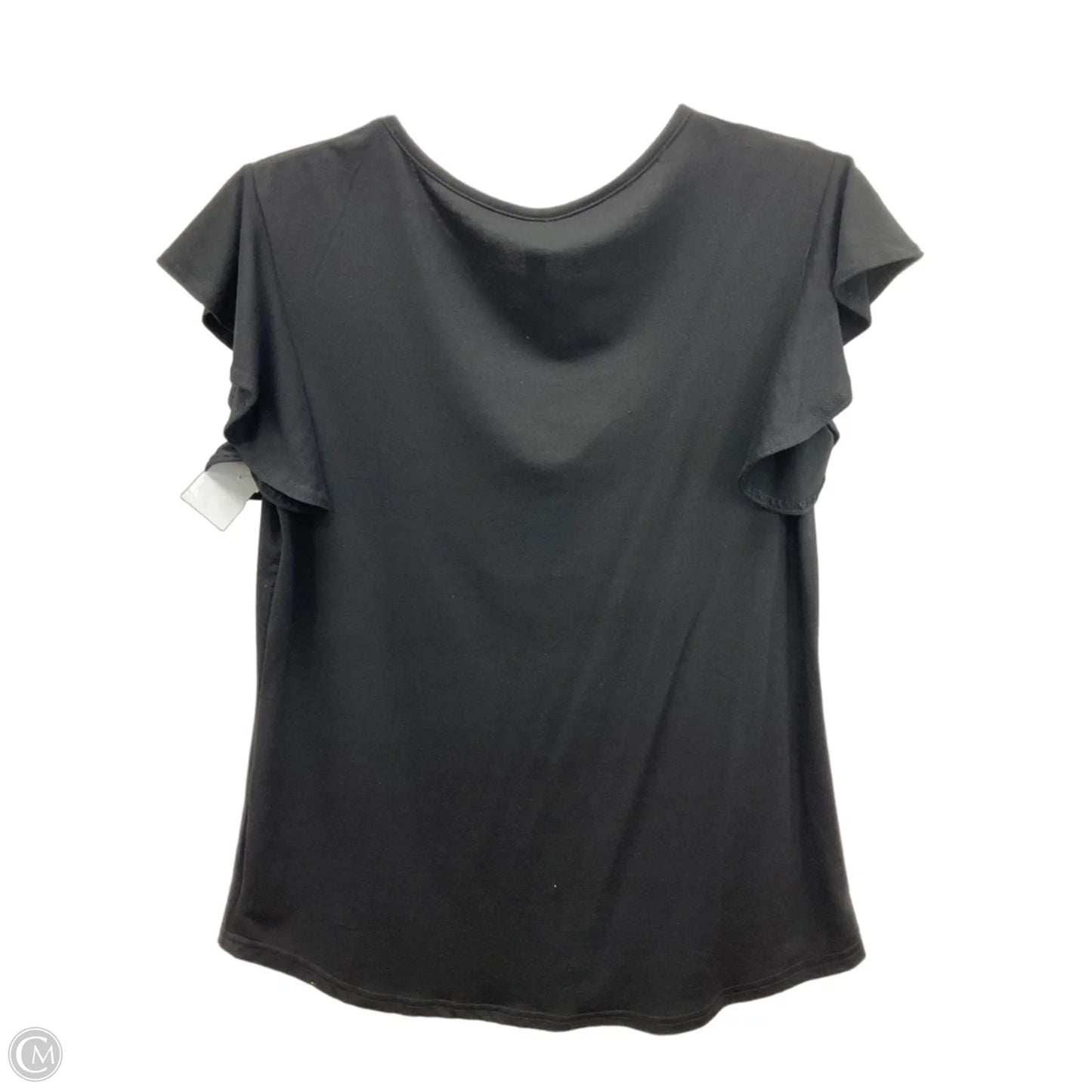Top Short Sleeve By Cmf In Black, Size: S
