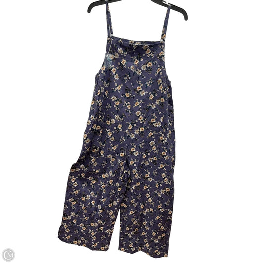 Jumpsuit By Cmf In Purple & Yellow, Size: S