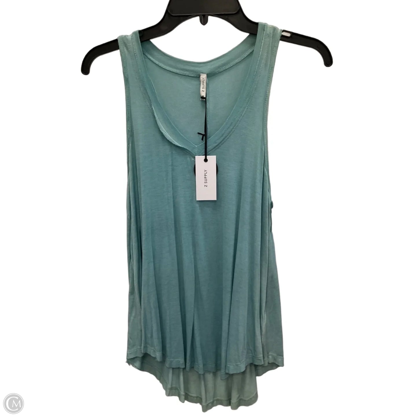 Top Sleeveless By Z Supply In Blue, Size: M