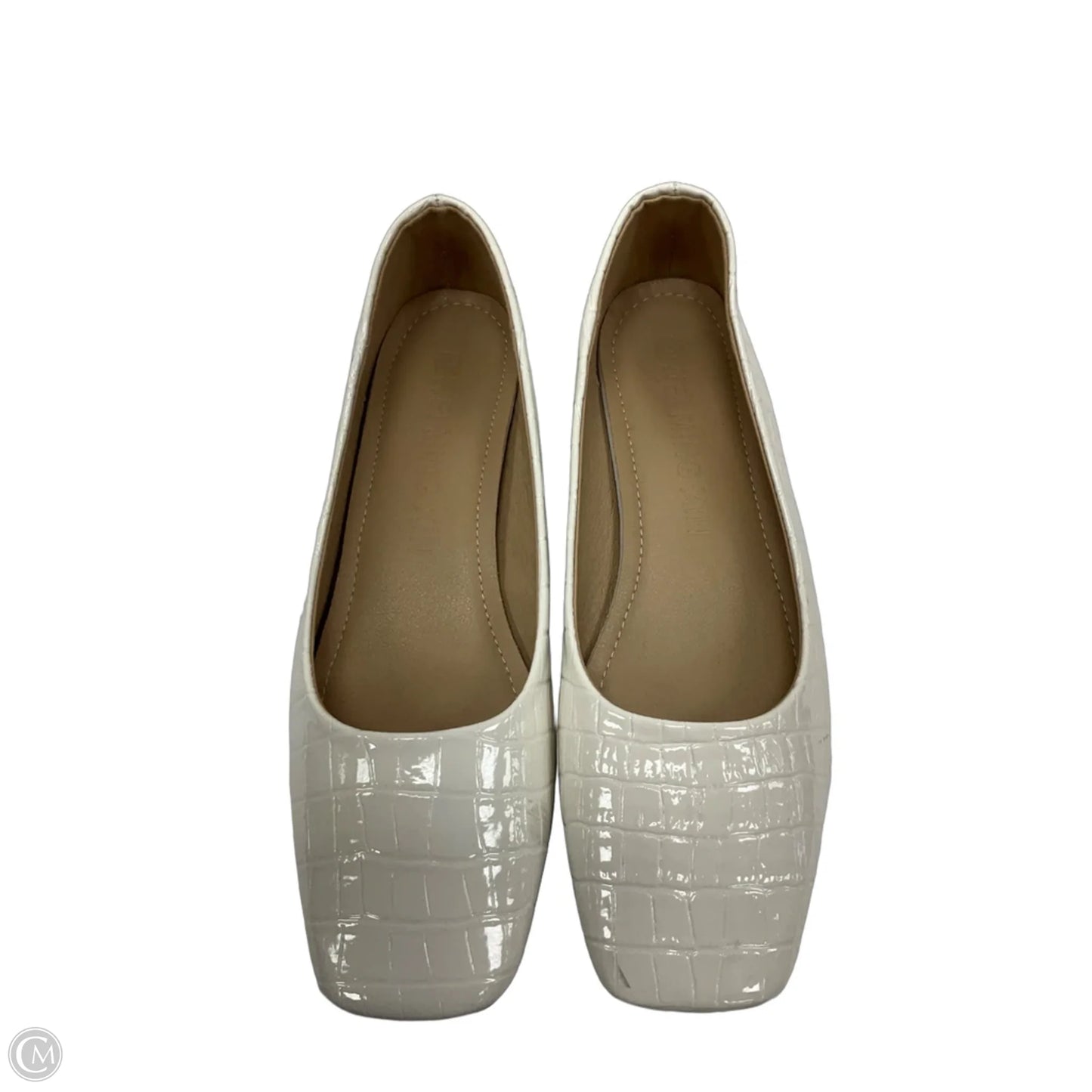 Shoes Heels Block By Clothes Mentor In White, Size: 7