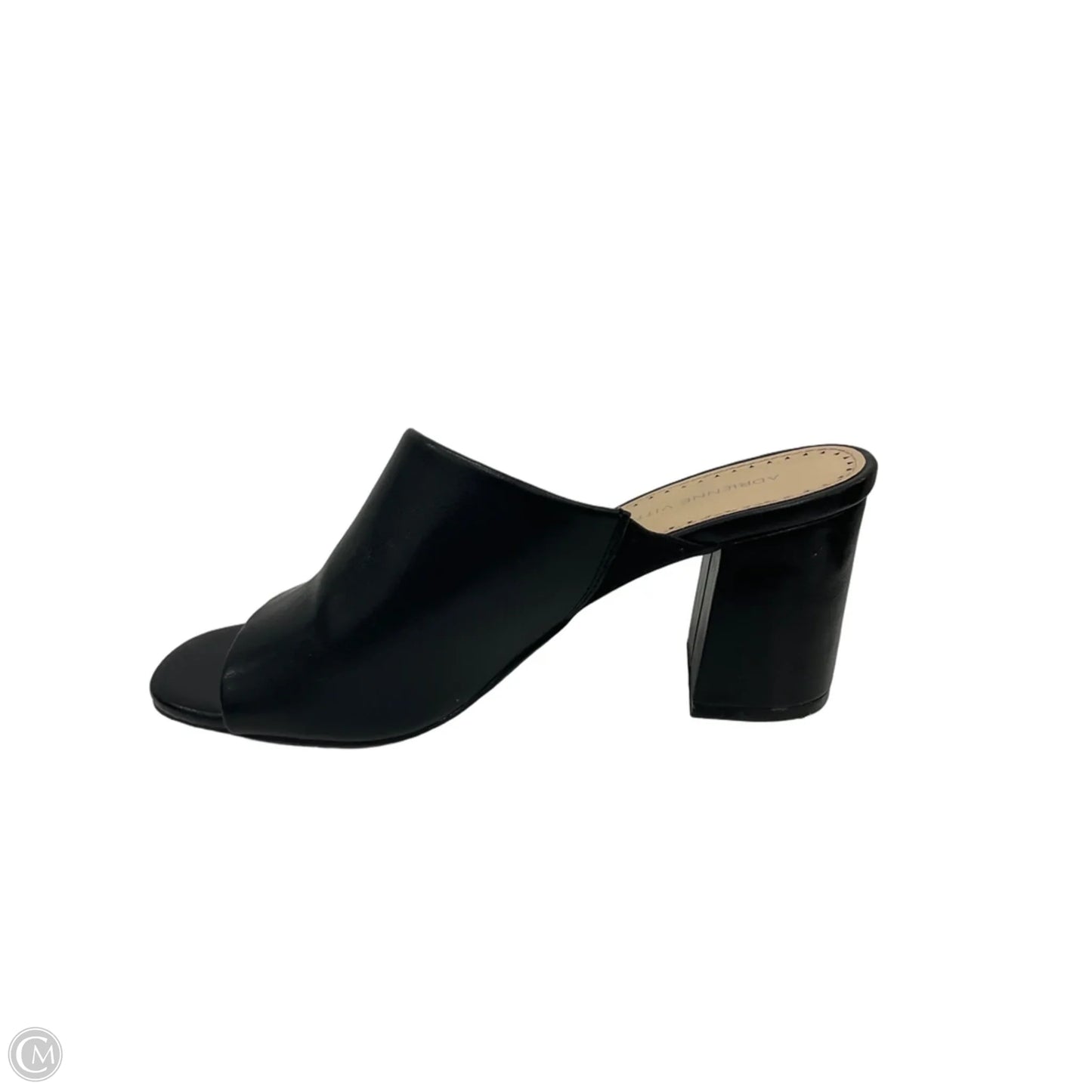 Shoes Heels Block By Adrienne Vittadini In Black & Tan, Size: 7