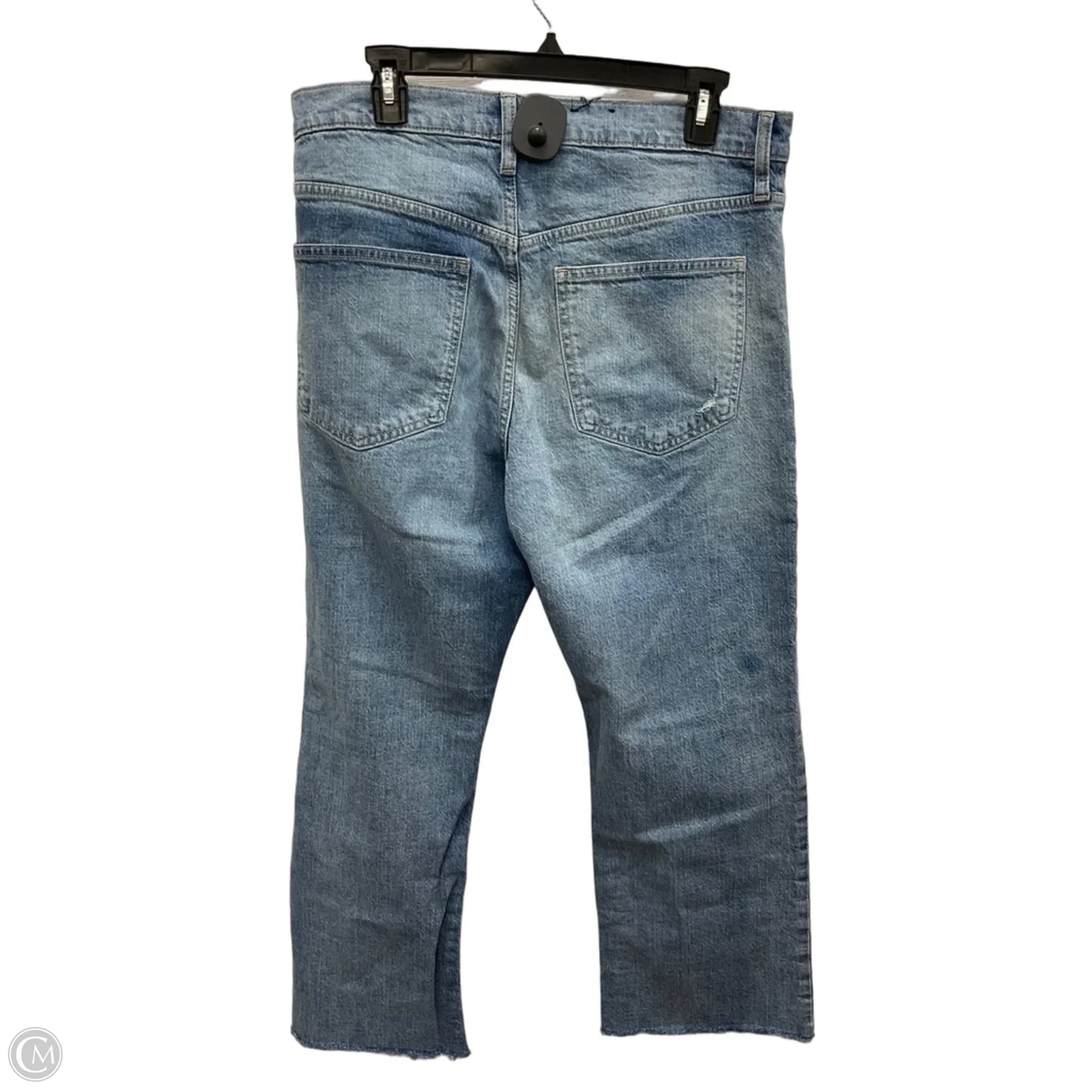 Jeans Flared By Gap In Blue Denim, Size: 12
