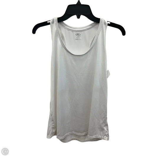Athletic Tank Top By Athletic Works In White, Size: M