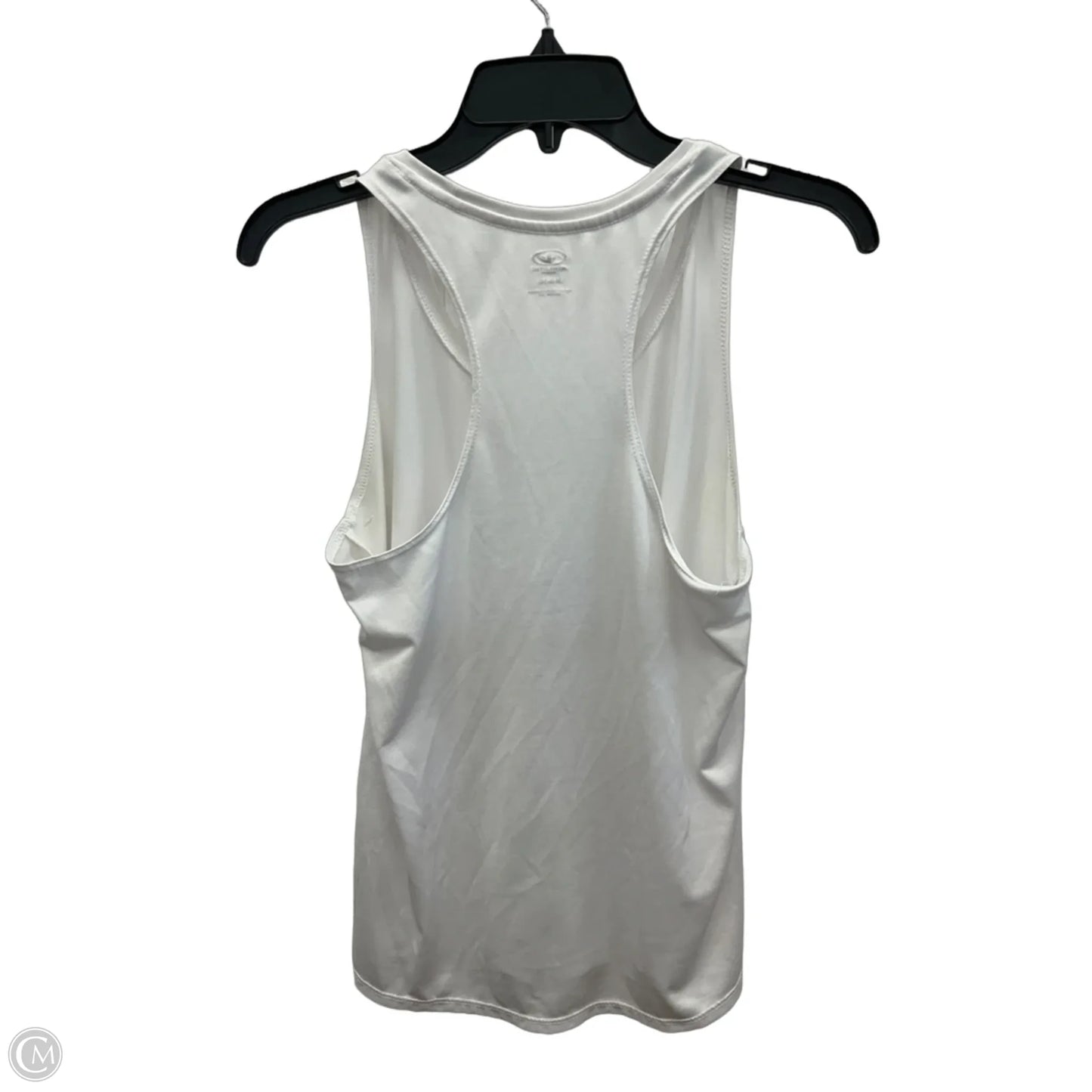 Athletic Tank Top By Athletic Works In White, Size: M