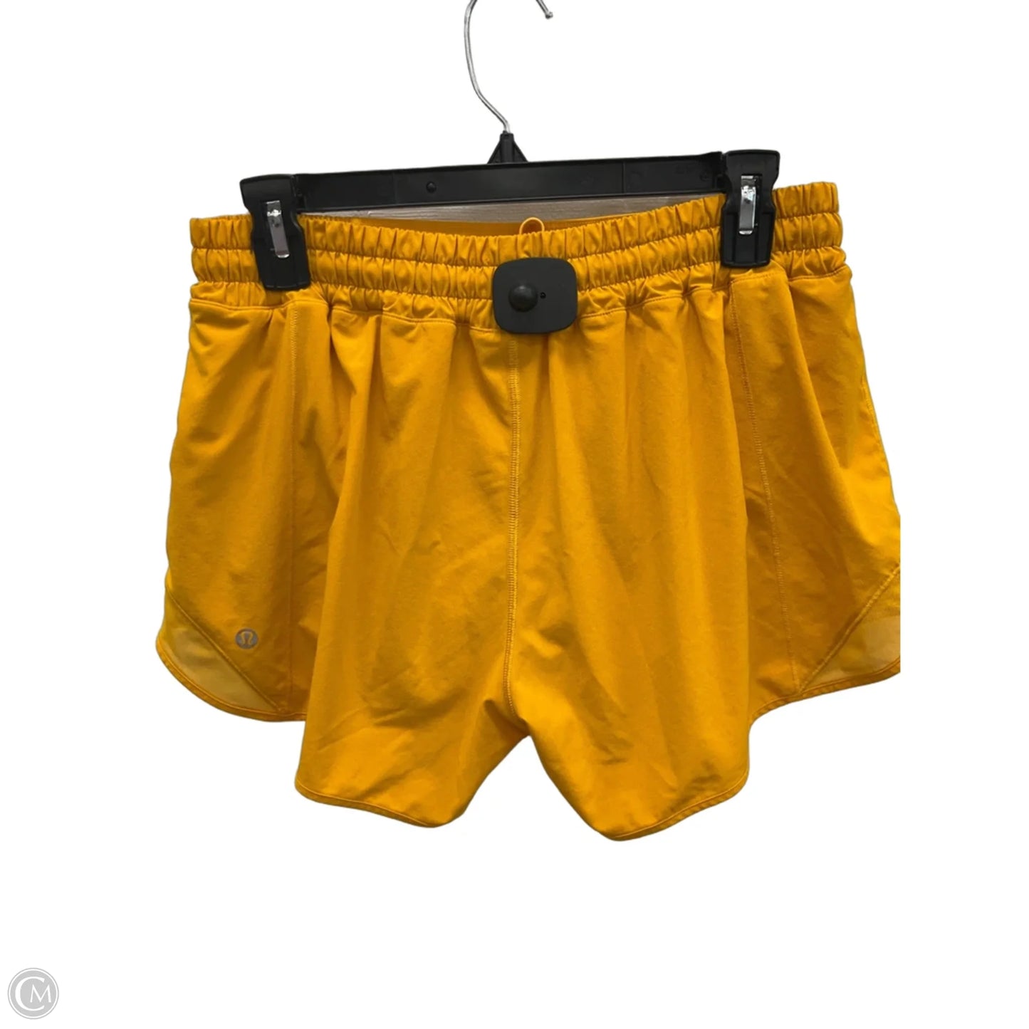 Athletic Shorts By Lululemon In Orange, Size: 10