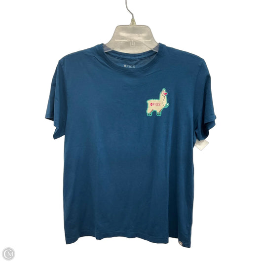 Top Short Sleeve By Cmc In Blue, Size: Xs