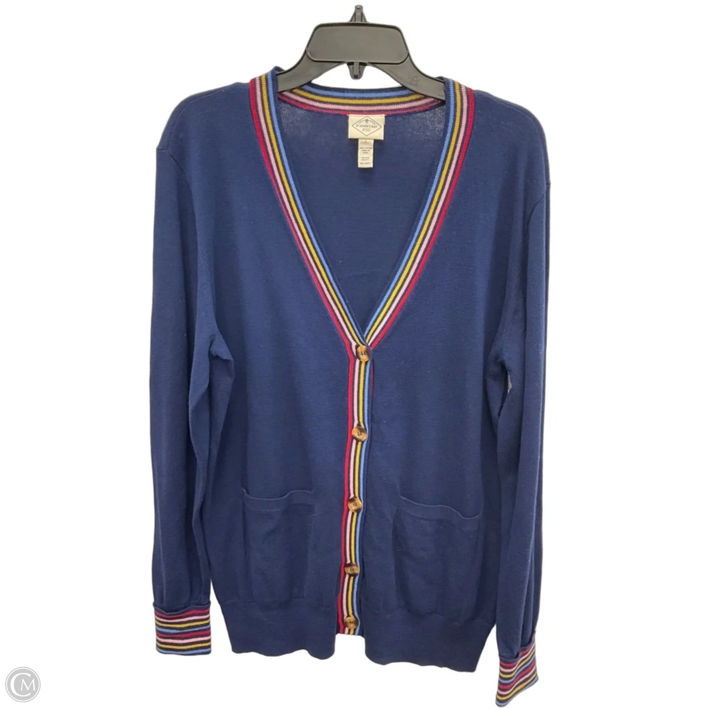 Cardigan By St Johns Bay In Blue, Size: L
