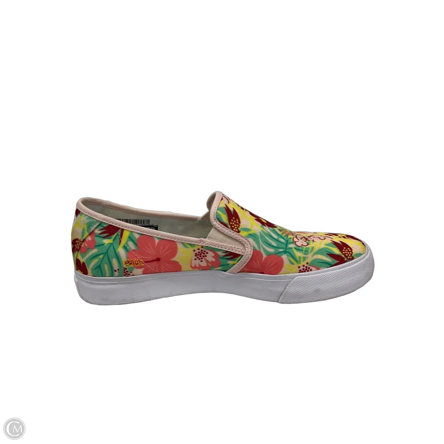 Shoes Sneakers By Puma In Pink & Yellow, Size: 9