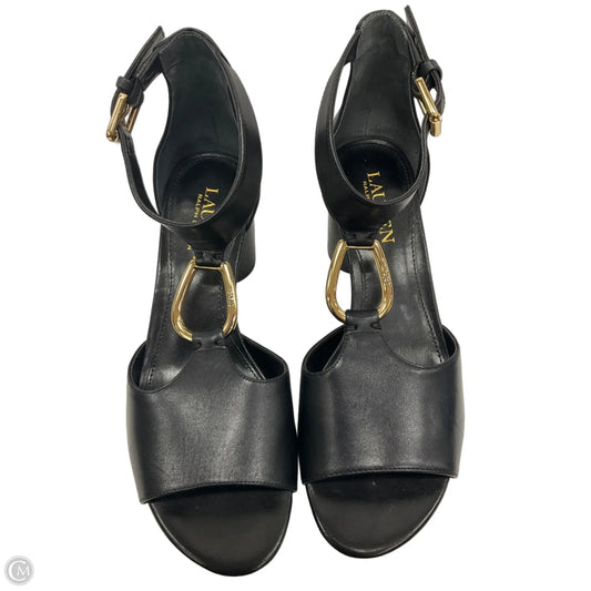 Shoes Heels Block By Lauren By Ralph Lauren In Black, Size: 6.5