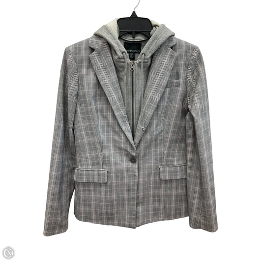 Blazer By Cynthia Rowley In Grey, Size: S