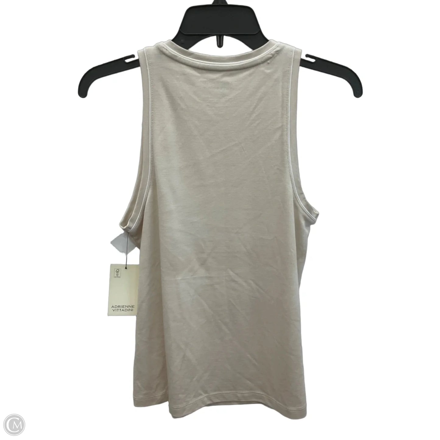 Top Sleeveless By Adrienne Vittadini In Beige, Size: Sp