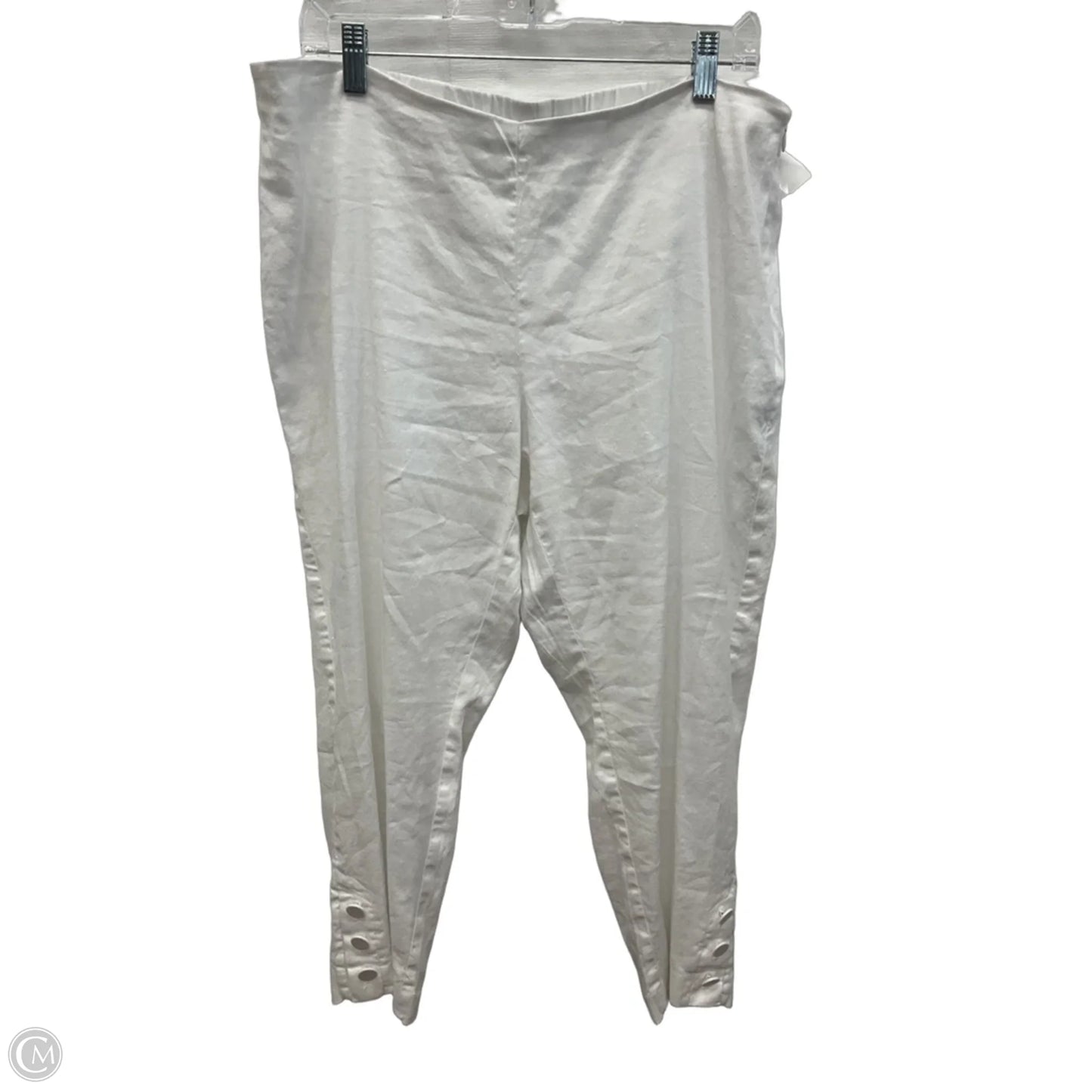 Pants Linen By J. Jill In White, Size: 12p