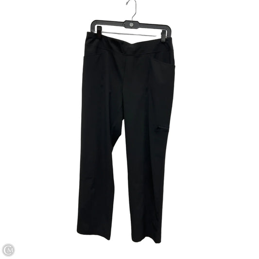Athletic Pants By Zenergy By Chicos In Black, Size: S