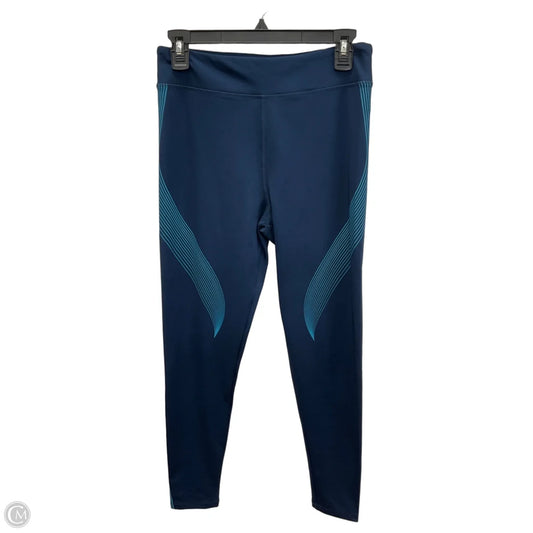 Athletic Leggings By Clothes Mentor In Blue, Size: L