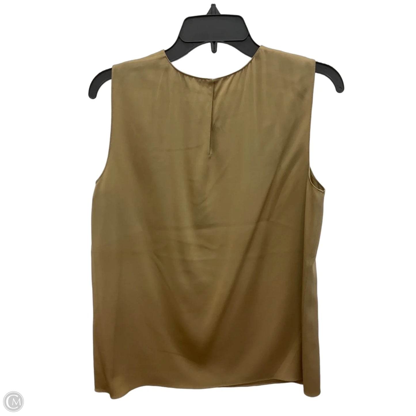 Top Sleeveless By Theory In Tan, Size: M
