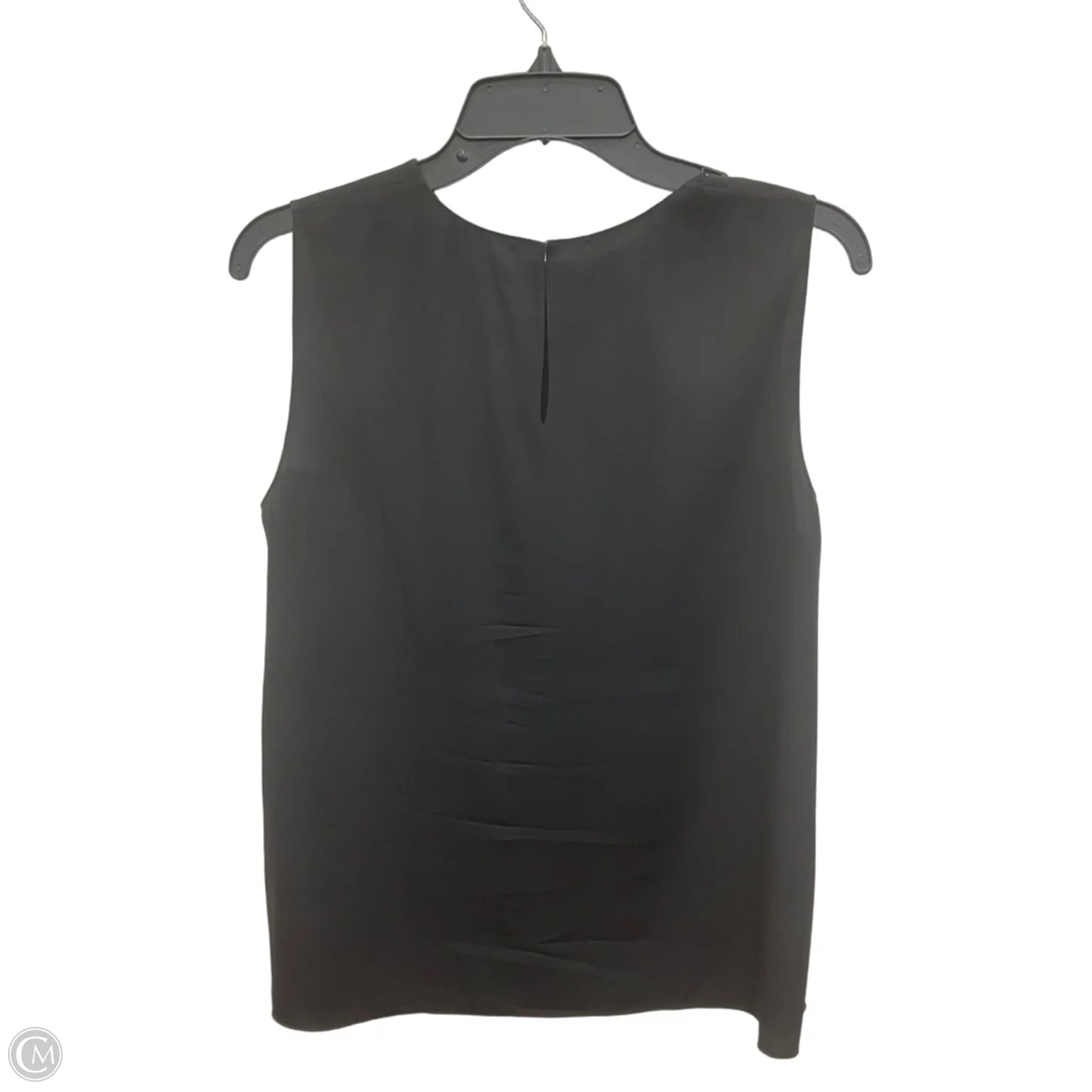 Top Sleeveless By Theory In Black, Size: M