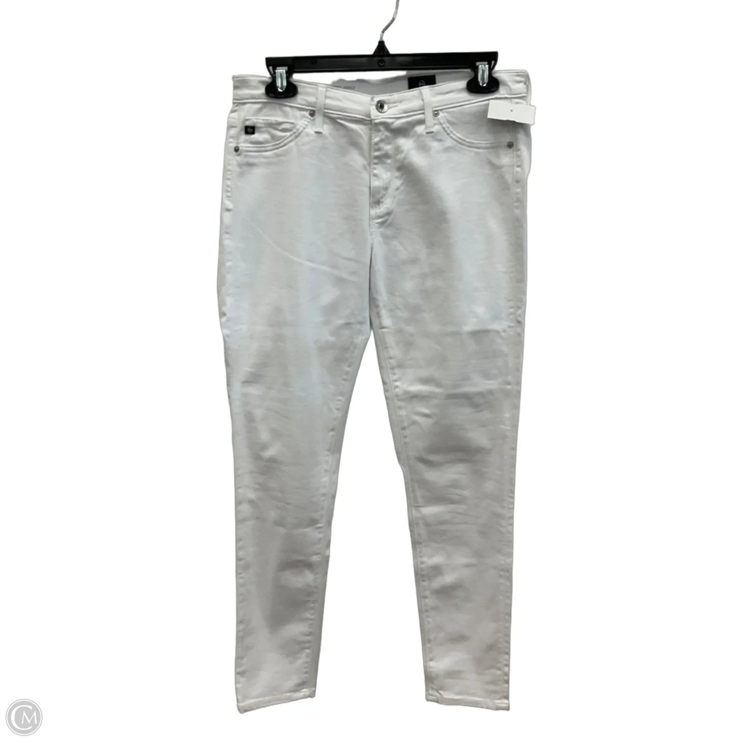 Jeans Skinny By Adriano Goldschmied In White Denim, Size: 6