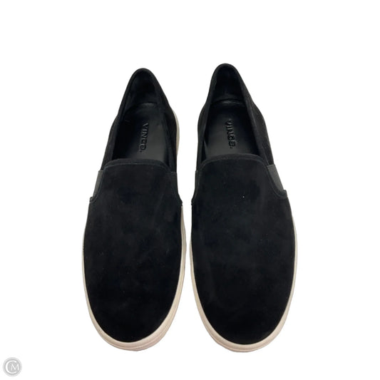Shoes Flats By Vince In Black & White, Size: 7