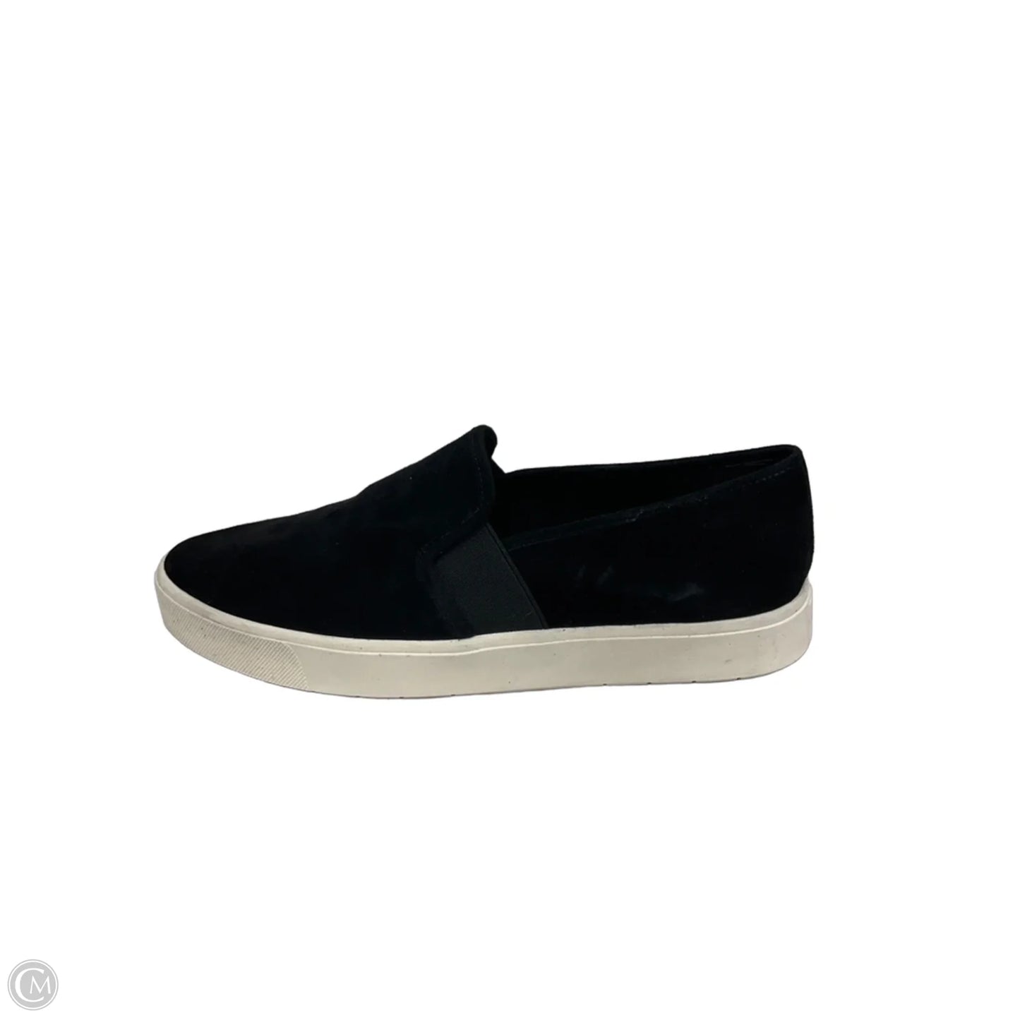 Shoes Flats By Vince In Black & White, Size: 7