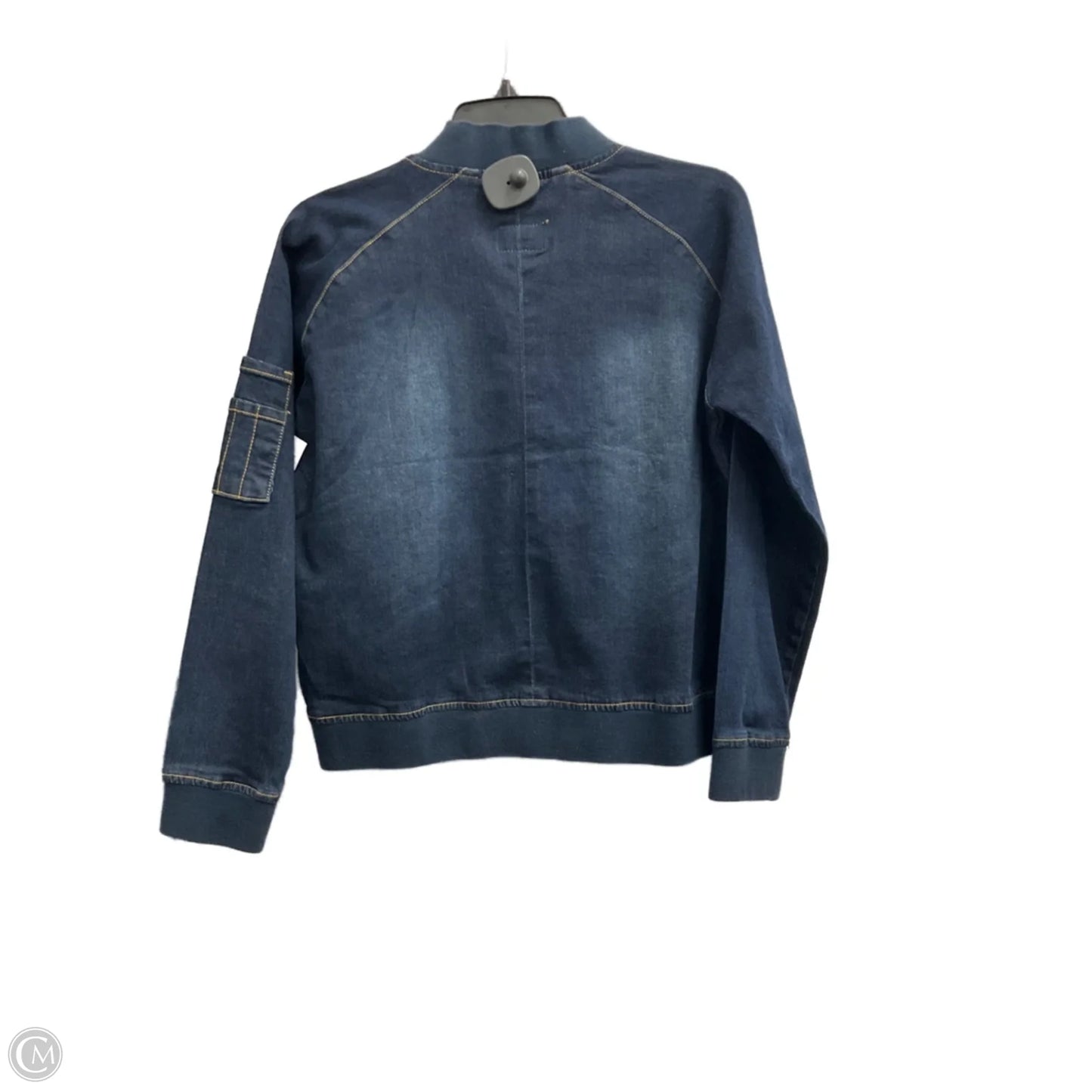 Jacket Denim By Judy Blue In Blue Denim, Size: S