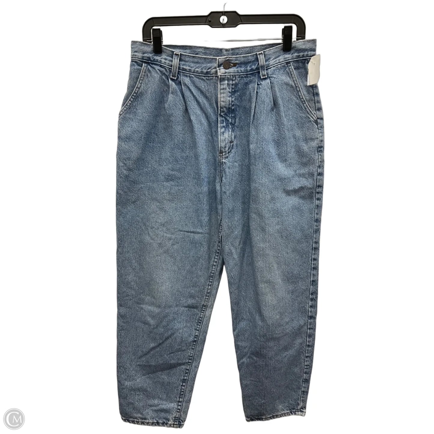 Jeans Wide Leg By Lee In Blue Denim, Size: 14p
