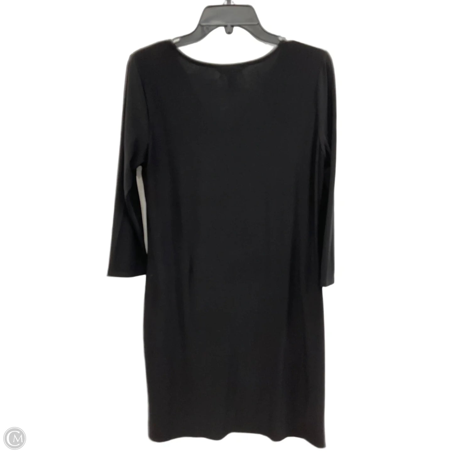 Dress Casual Midi By White House Black Market In Black, Size: M