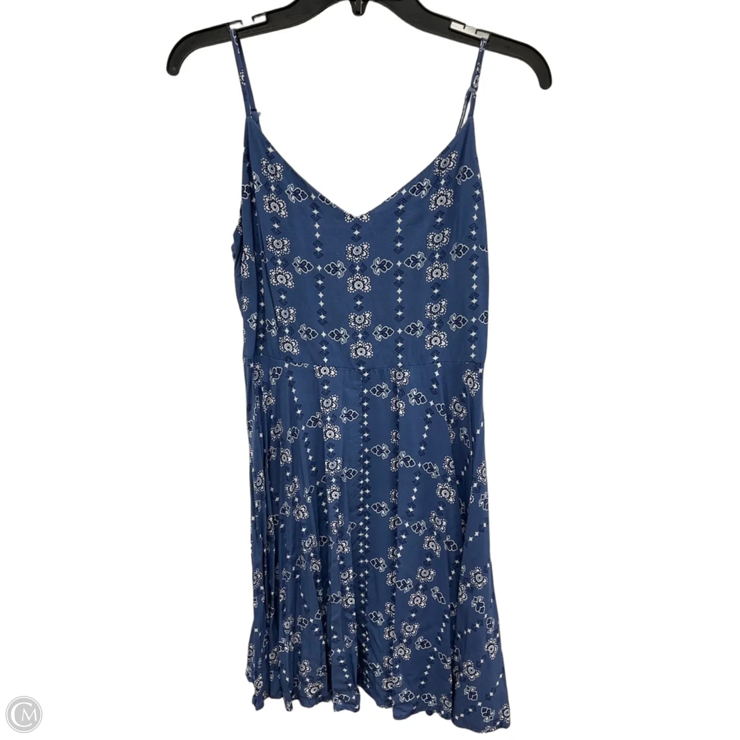 Dress Casual Short By Gap In Blue & White, Size: M