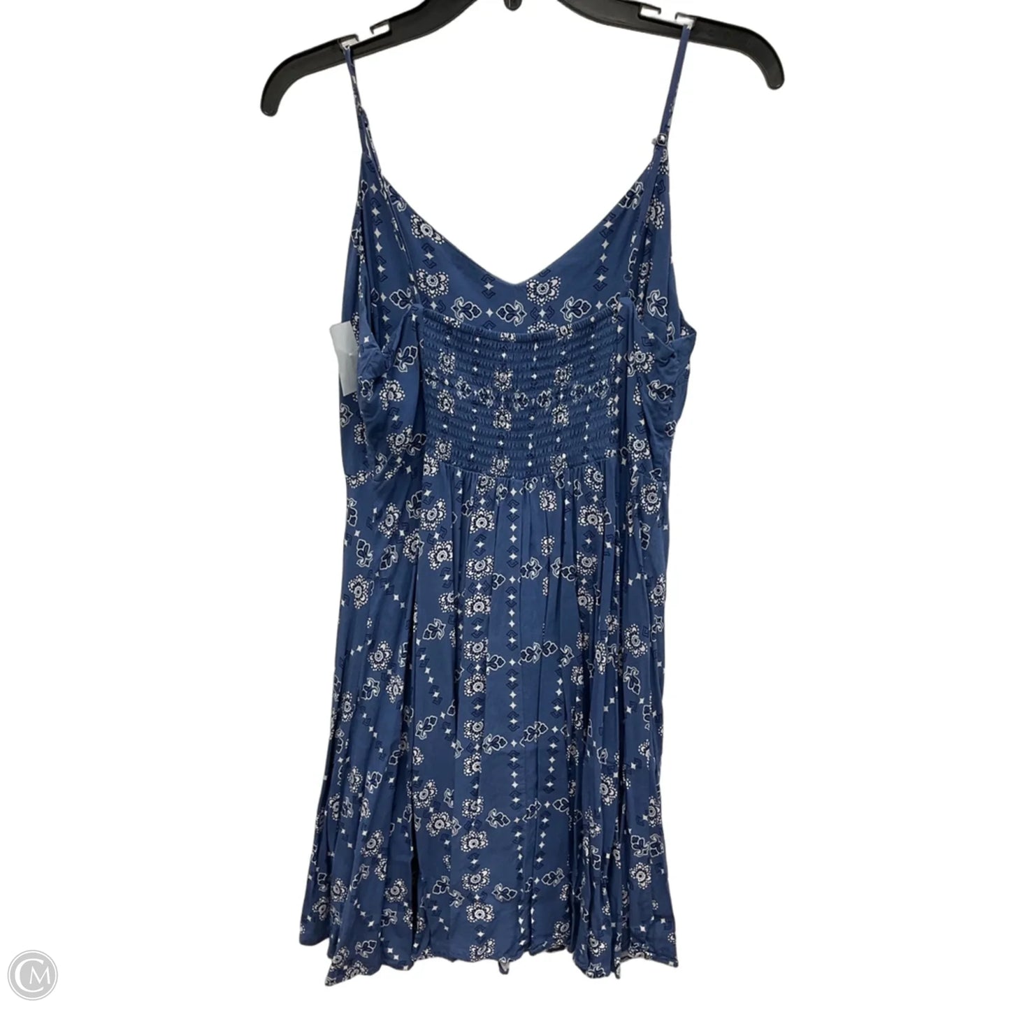 Dress Casual Short By Gap In Blue & White, Size: M