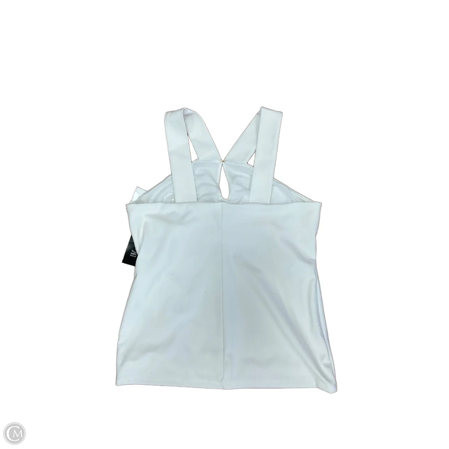 Top Sleeveless By Inc In White, Size: M