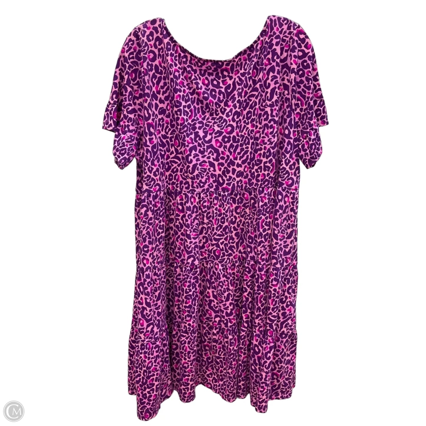 Dress Designer By Lilly Pulitzer In Pink & Purple, Size: Xxl