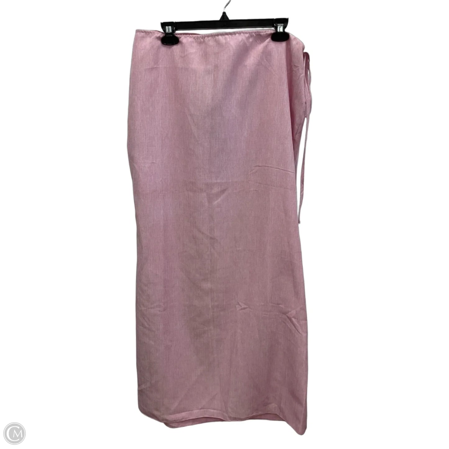 Skirt Maxi By Pretty Little Thing In Pink, Size: 18