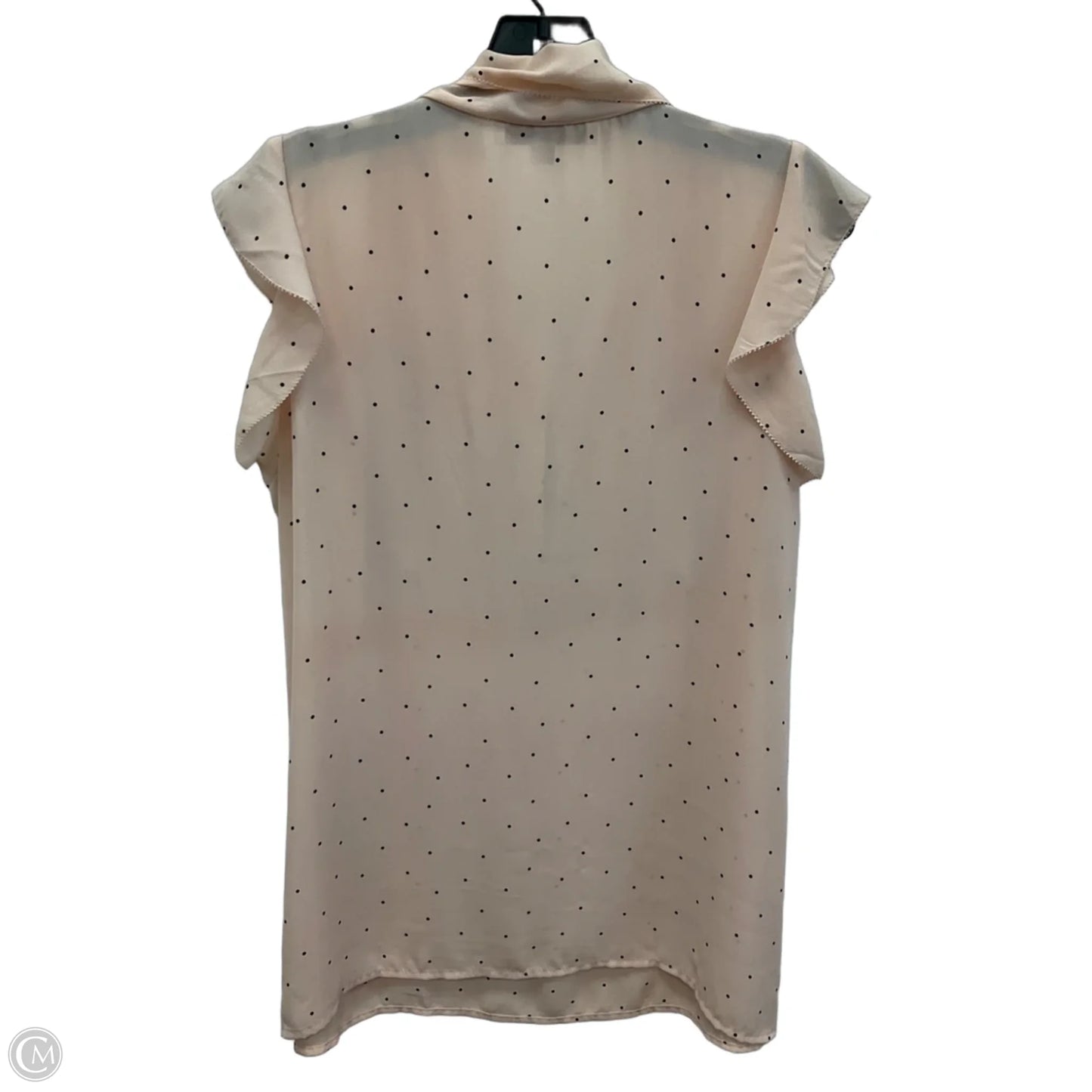 Top Short Sleeve By Loft In Pink, Size: L