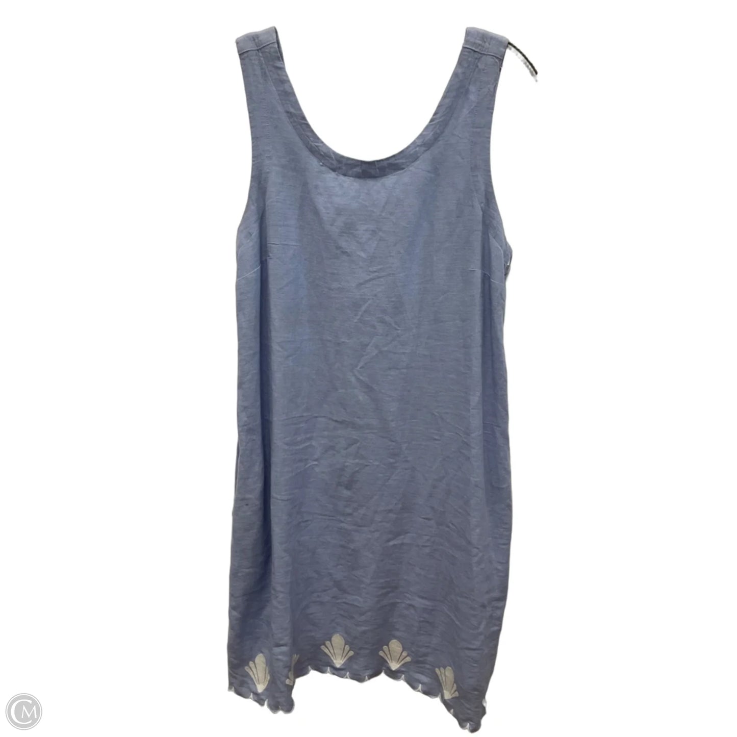 Dress Casual Short By Calypso St Barth In Blue & White, Size: M