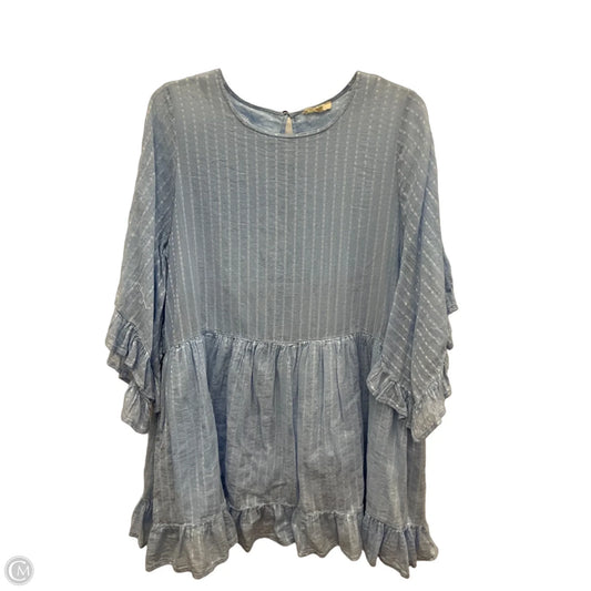 Dress Casual Short By Easel In Blue, Size: M
