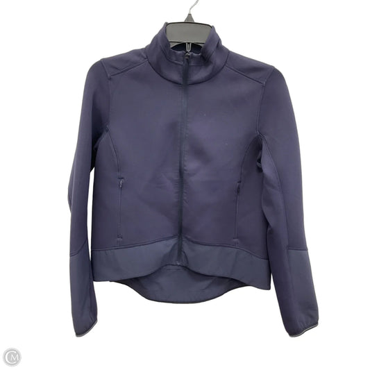 Athletic Jacket By Lululemon In Navy, Size: S